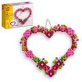 LEGO Heart Ornament Building Toy Set - Fun Arts and Crafts Idea for Girls and Boys, Ages 9+ - Gift for Kids - Display on the Wall as Home