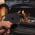 TJ.MOREE Fireplace Bellows Indoor 16"x 6.5" Wood Fire Blower with Hanging Strap, Metal Nozzle, Great Tool for Fireplace, Fire Pit, Wood Stove,