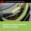 3M Automotive Refinish Masking Tape, 06654, 36 Mm X 55 M, 1 Roll