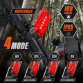 Rechargeable Bike Lights, Ultra Bright Bicycle Lights for Night Riding, Road Mountain Bike Accessories for Kids Adults - Bike Headlight with Tail