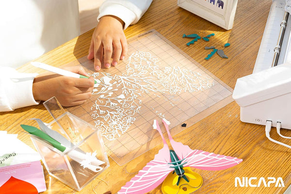 StandardGrip Cutting Mat for Silhouette Cameo 4/3/2/1 (12x12 inch,3 pack) Standard Adhesive Sticky Quilting Cut Pads Replacement Accessories for