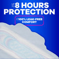 Always Ultra Thin Feminine Pads with Wings for Women, Size 1, Regular Absorbency, Unscented, Up to 100% Leak-Free Protection, 46 Count Size 1 46.0