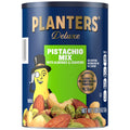 PLANTERS Pistachio Nuts Lovers Nut Mix with Pistachios no shell, Almonds & Cashews, Party Snacks, Plant-Based Protein, After School Snack, Bulk