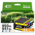 950XL and 951XL Ink Cartridges Combo Pack Replacement for HP 950XL 951XL 950 XL for HP OfficeJet Pro 8600 8620 8610 8615 8100 8630 276DW 251DW