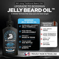 Bossman Jelly Beard Oil for Men (4 oz, Magic Scent) – Softens, Moisturizes & Conditions with Natural Ingredients Magic Beard Oil