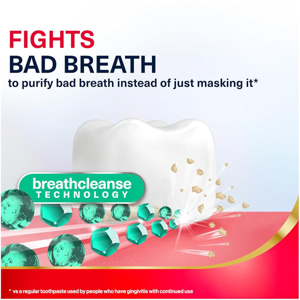 Parodontax Active Gum Repair Breath Freshener Toothpaste, 3X3.4 Oz