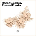 Revlon Colorstay Pressed Powder Face Makeup, Longwearing, Fragrance-Free, Noncomedogenic, 810 Fair, 0.3 Oz
