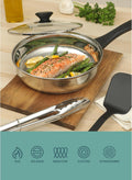 Gibson Home 74 Piece Kitchen in a Box Pots and Pans Cookware, Plates and Bowls Dinnerware, Cutlery Knife Block, Flatware Utensils, Tools &