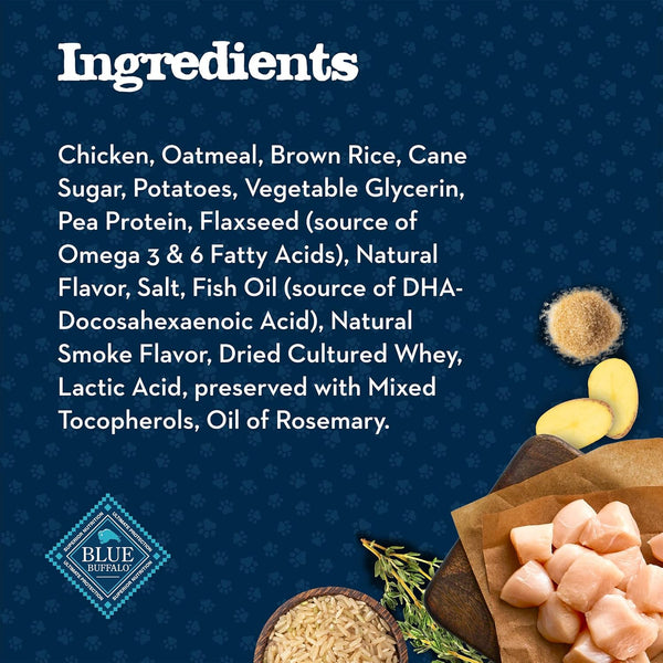 Blue Buffalo Baby Blue Training Treats Natural Puppy Soft Dog Treats, Savory Chicken 4-oz Bag 4 Ounce (Pack of 1)