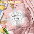 Birthday Gifts for Women Self Care Gifts Get Well Soon Gifts, Rose Relaxing Spa Gifts Basket Care Package W/ Luxury Flannel Blanket, Unique