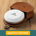 Angerstone Axe Sharpener - Multipurpose Axe/Hatchet Sharpening Stone - Whetstone Blade & Tool Sharpener, Dual Grit 180/320 Sharpening Puck with
