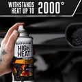 Rust-Oleum 248903 Automotive High Heat Spray Paint, 12 oz, Flat Black 12 Ounce (Pack of 1) Flat Black Spray Paint