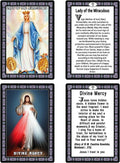 ESNOY Catholic Prayer Cards, Prayer Cards Catholic Saints Set of 10 Holy Prayer Cards, Catholic Religious Gifts for Women, Men, Mother, Father,