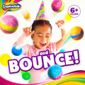 Creative Kids Magic Bouncy Balls - DIY STEM Toys - Science Kit for Kids - 25 Multicolor Bags & 5 Molds Makes up to 43 Balls
