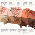 Pacifica Pink Nudes Mineral Eyeshadow Palette, 10 Neutral Shades, for Natural or Smoky Eye Look, Naked Eye Makeup, Longwearing & Blendable, Vegan,