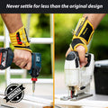 BINYATOOLS Magnetic Wristband for Tools Gift for Him Magnet Screw Holder Wrist Support Keeps Screws Nails, Drill Bits Handy Unique Tool Gadgets