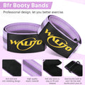 BFR Booty Bands for Women Glutes - Blood Flow Restriction Bands with Weekly Plan for Legs, Butt & Hip Building, Occlusion Bands for Workouts, Best