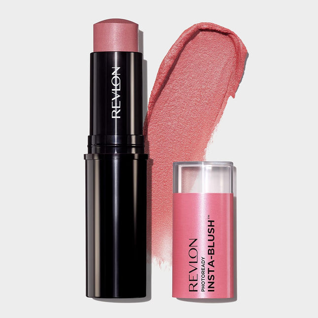 Revlon PhotoReady Insta-Blush Stick for Cheeks, Face Makeup with Cream to Powder Formula, High Impact Color, Moisturizin