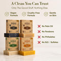 360Feel Mens Bar Soap - Made in the USA - Castile Handmade All Natural Cold Processed - Gentle on Sensitive Skin - 4 Bold Masculine Scents: Bay