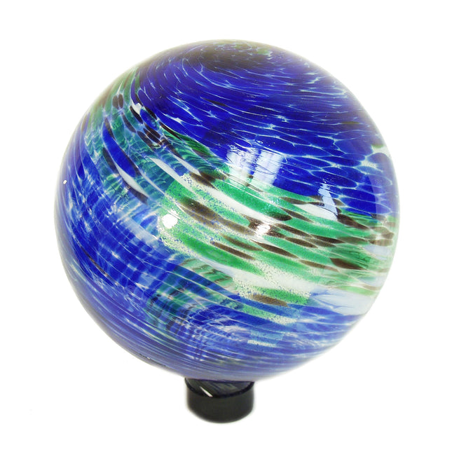 Echo Valley 8149 10-Inch Glow-In-The-Dark Illuminarie Glass Gazing Globe, Earth 