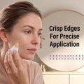 Artist's Choice Makeup Wedges, 100 Pack Triangle Cosmetic Sponges for Foundation, Blush, Concealer, and Eye Shadow, Crisp Edges for Precise