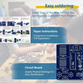 EI Electronic Pixel Games Electronic DIY Kits for Teenagers Soldering Kits Adults Suitable for School Students Learning Education and Teaching