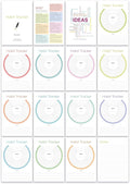 Habit Tracker Calendar (Undated 12 Month) with Silver Spiral Bound and Hanger, 7"x10" Habit Planner, Daily Weekly and Monthly Habit Tracker