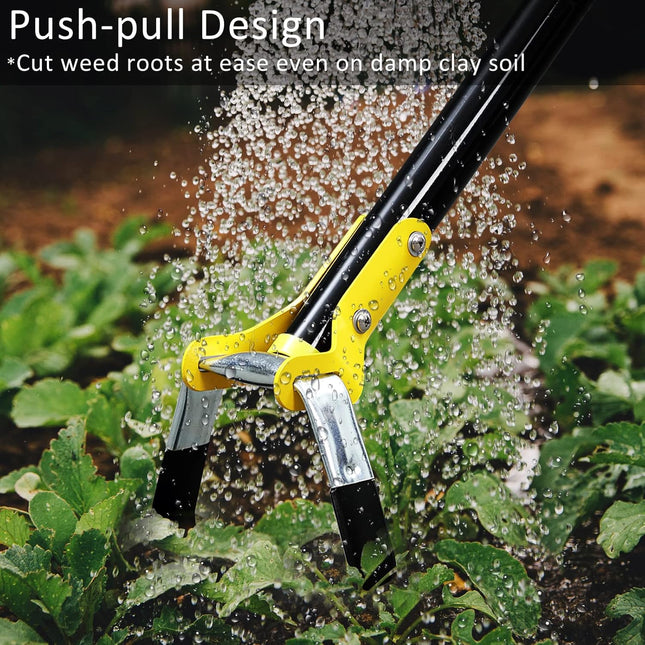 Donsail Hoe Garden Tool - Scuffle Garden Hula Hoes for Weeding Gardening Long Ha