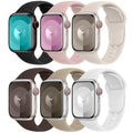C6 Band for Apple Watch Bands Women Men Se Ultra 2 40mm 44mm 46mm 42mm 45mm 41mm 38mm 49mm Series 11 10 9 8 7 6 5 4 3 iWatch Sport Strap Silicone