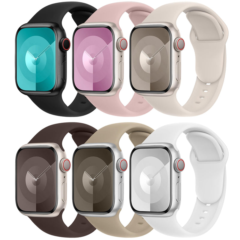 C6 Band for Apple Watch Bands Women Men Se Ultra 2 40mm 44mm 46mm 42mm 45mm 41mm 38mm 49mm Series 11 10 9 8 7 6 5 4 3 iWatch Sport Strap Silicone