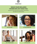 Essence Wearable Aromatherapy Nasal Diffuser – Stress Relief Essential Oil Nose Ring – Personal Scent Clip for Travel, Work & Everyday Use – Made