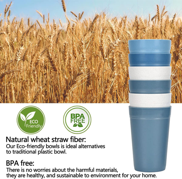 Homestockplus 16 Oz Tumbler Cups,Unbreakable Drinking Cups Microwave and Dishwasher Safe BPA Free Reusable Cup【Set of 8】 8 x 16 OZ Gradient Blue Grey