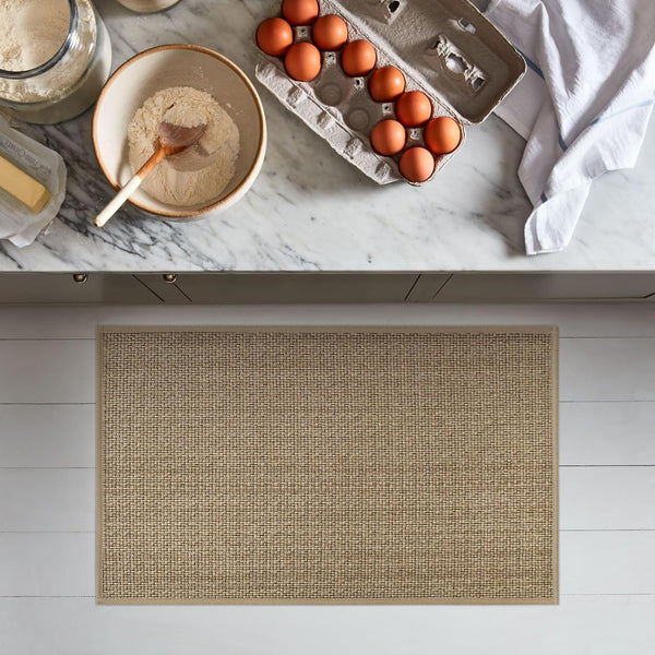 Artoid Mode Washable Non Slip Rubber Backing Kitchen Rugs Doormat, Absorbent Kitchen Floor Mats Front of Sink Kitchen Mats for Floor Home Decor