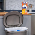Hefty Ultra Strong 13 Gallon Trash Bags, Tall Kitchen Trash Bags 13 Gallon Size, Drawstring Closure, Continuous Odor Control, White, Citrus Twist