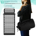 Sivan Back and Neck Pain Relief Acupressure Mat and Pillow Set, Chronic Back Pain Treatment - Relieves Your Stress of Lower Upper Back and Sciatic