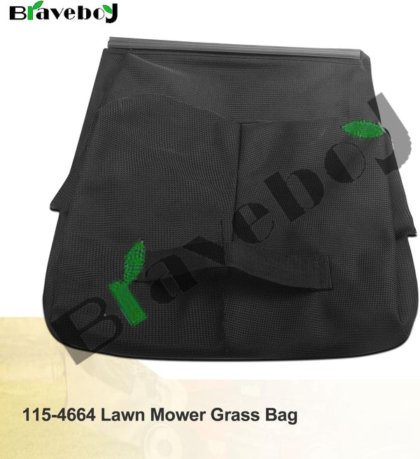 115-4664 Grass Bag - NO Metal Frame - by Braveboy, Compatible with Toro Lawn Mower XT675 59307 22" Lawn Mower 2009, Fits Model 20330 20331 20370