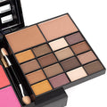 All in One Makeup Gift Kit - Ultimate Color Combination - 36 Eyeshadow, 28 Lip Gloss, 3 Blusher, 4 Concealer, 3 Contour Powder, 3 Brushes, 1