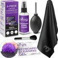 Laptop Computer Keyboard Cleaner - Screen Cleaning Kit All-In-One with Gel & Spray Solution for Macbook and Other Computers