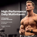 Muscletech Platinum Multivitamins for Men & Women - Multi-Vitamin Supplement for Immune Support - 18 Vitamins & Minerals, Vitamin a C D E B6 B12 -