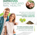Amla Powder & Green Tea Superfood Supplement, 20x Ultra Concentrated Amla, Antioxidant Support, Made with Oolong Tea and Indian Gooseberries,