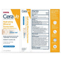 CeraVe Hydrating Mineral Sunscreen SPF 30 with Sheer Tint, Tinted Mineral Sunscreen with Zinc Oxide & Titanium Dioxide, Blends Seamlessly For