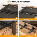 TAVR Universal Table Top TV Stand Base TV Legs for Most 22 32 37 40 42 47 50 55 65 LCD LED Plasma Flat Screen Tvs, Height Adjustable Leg TV