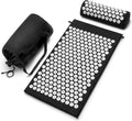 Sivan Back and Neck Pain Relief Acupressure Mat and Pillow Set, Chronic Back Pain Treatment - Relieves Your Stress of Lower Upper Back and Sciatic