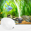 AQUANEAT Aquarium Air Pump, 20 Gallon Fish Tank Air Pump, Fish Bubbler, Hydroponic Oxygen Aerator, with Airline Tubing, Stone, Check Valve