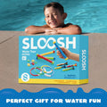 JOYIN 18Pcs Diving Pool Toys for Kids, Swimming Pool Toy with Storage Bag Includes 4 Pool Rings, 4 Diving Sticks, 4 Bandits, 6 Treasures