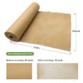 Honeycomb Packing Paper, 15" x 131' Packing Paper Substitute Alternative for Bubble Cushioning Wrap for Moving Shipping Packaging, Recyclable