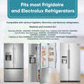 Omaeon Refrigerator Filters Compatible with 242047804 Frigidaire AIR Filter - PureAir Ultra, EAFCBF and Electrolux Air Filter Replacement -