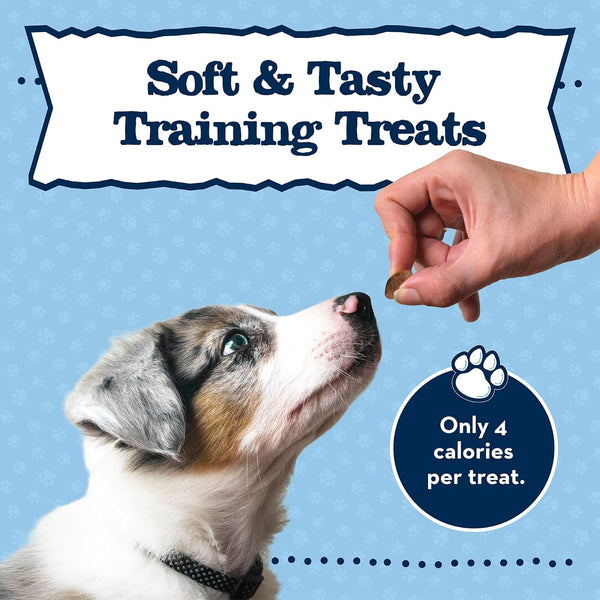 Blue Buffalo Baby Blue Training Treats Natural Puppy Soft Dog Treats, Savory Chicken 4-oz Bag 4 Ounce (Pack of 1)