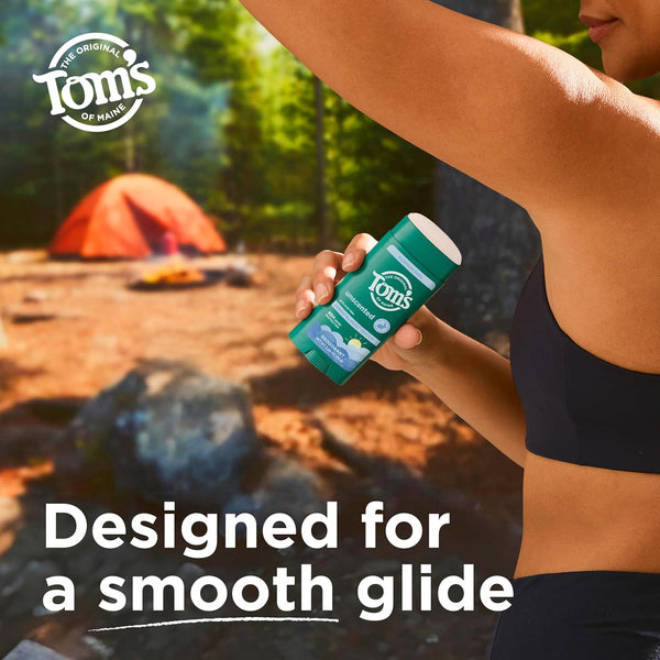 TomÃ¢ÂÂS of Maine Unscented Natural Deodorant for Women and Men, Aluminum Free, 3.25 Oz
