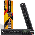 Digital Angle Finder Protractor, Angle Finder Ruler with 7Inch/200Mm, Angle Measuring Tool for Woodworking/Carpenter/Construction/Diy